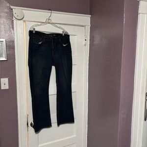 Women's Dark Blue Jeans